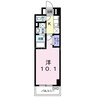 Ｃｕｏｒｅ 1Kの間取り
