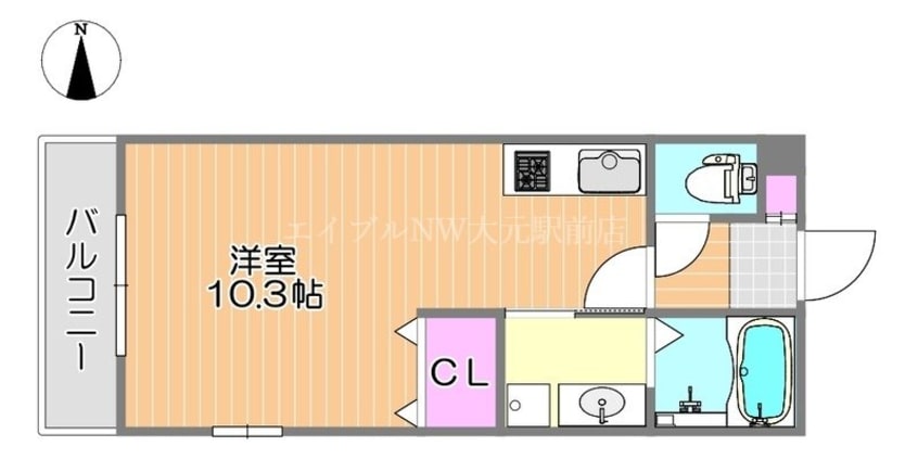 間取図 BELLAGIO（ベラジオ）