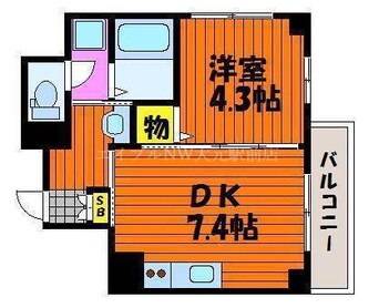 間取図 ブランシェ駅元町