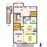 ステラ 2LDKの間取り