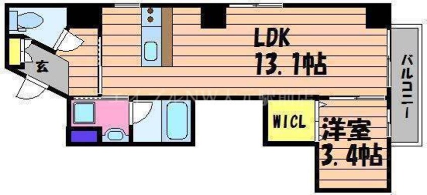 間取図 アーバンパレス医大前