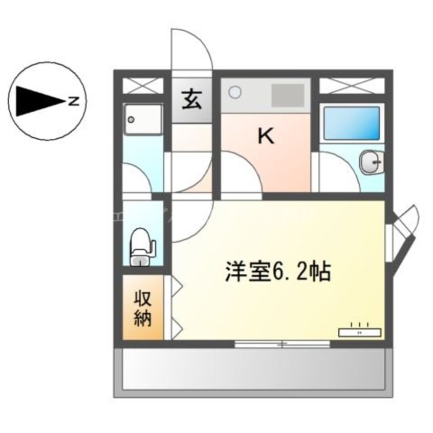 間取図 グランチェスタ