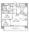 プレサンス ロジェ 岡山駅元町 3LDKの間取り