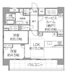 プレサンス ロジェ 岡山駅元町 3LDKの間取り