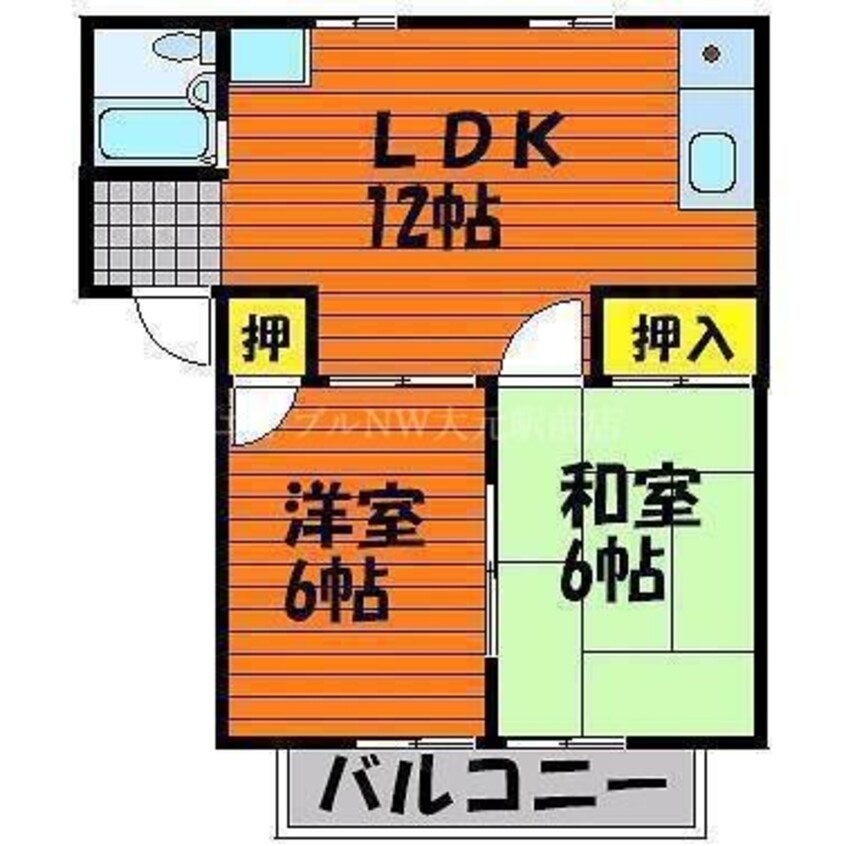 間取図 プレステージ