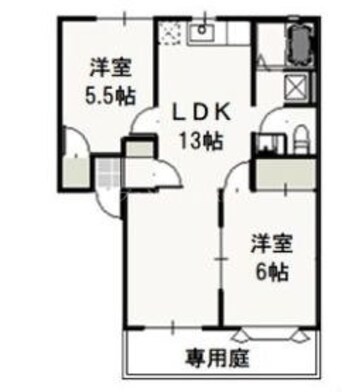 間取図 グリーンパーク西辛川Ｃ