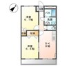 プロニティ　マイス 2DKの間取り