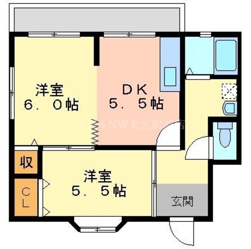 間取図 パークサイドC