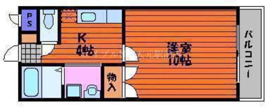 間取図 アクセスワケⅡ