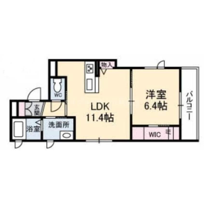 間取図 ベレオ田中