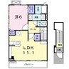 ＲＥＶＥ 1LDKの間取り