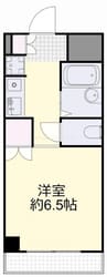 リアライズ西之町 1Kの間取り