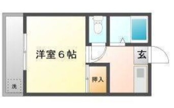 間取図 サニーヒルズ泉田Ⅱ