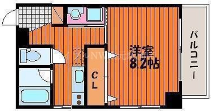 間取図 スタシオン電車みち