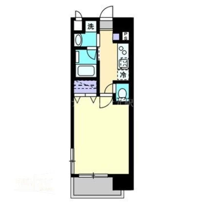 間取図 Le cube駅前町