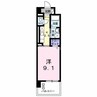 サンリットⅢ 1Kの間取り