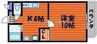 LUZ62 1Kの間取り