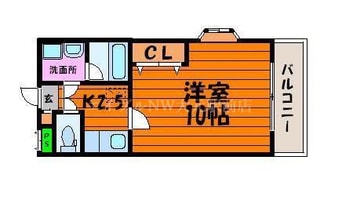 間取図 東古松S－1ビル