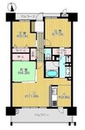 サーパス学南町 3LDKの間取り
