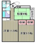 旭日ハウスの間取図