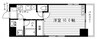 Casa Grande医大前 1Kの間取り
