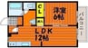 ライフステージ 1LDKの間取り