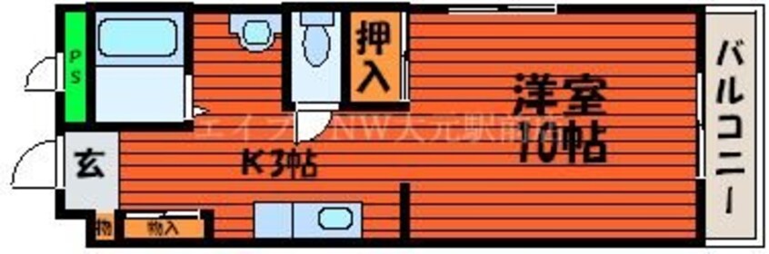 間取図 リヴィエル柳町