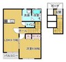 Ｋ－ｓｅｃｏｎｄ 1LDKの間取り