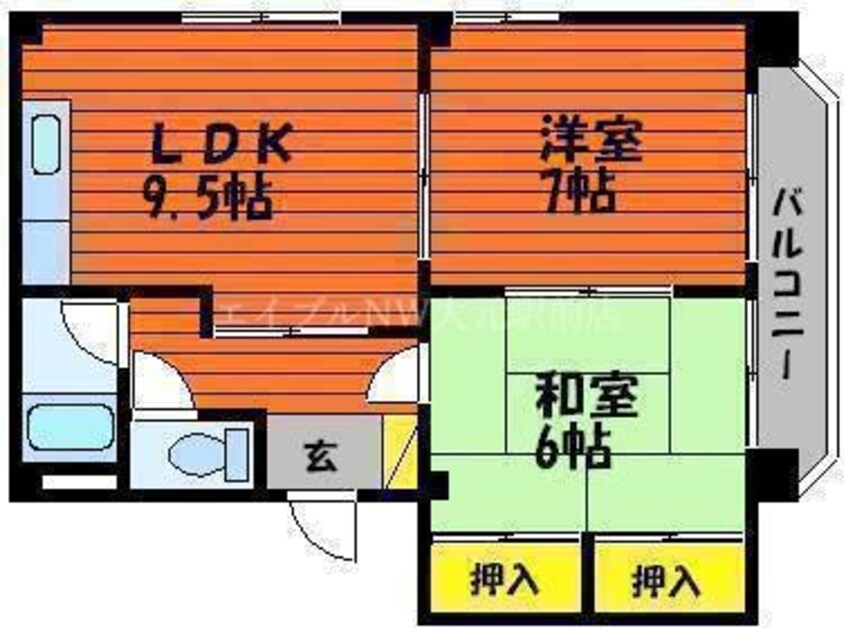 間取図 寿マンション