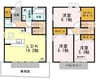 フェリスコート　Ａ棟 3LDKの間取り