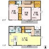 ナデシコＤ棟 3LDKの間取り