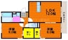 リビングタウン旭川　Ｂ棟 2LDKの間取り