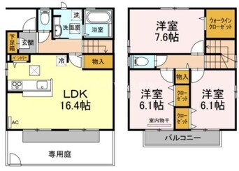 間取図 ARIETTA　Ｂ棟