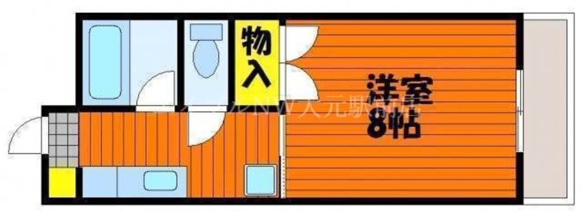 間取図 アークハイツ富田町