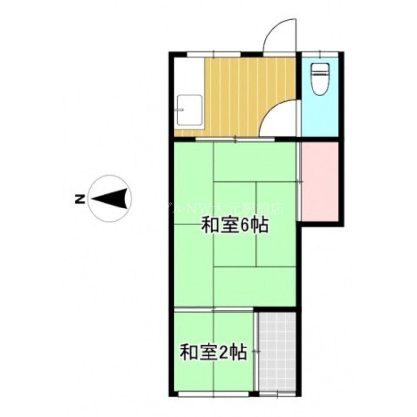 間取図 ひなた借家