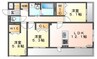 ベラパーシェ 3LDKの間取り