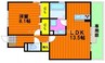 エスペランサ 1LDKの間取り