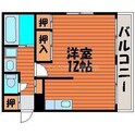 オギノ21ビルの間取図