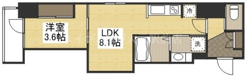 間取図 月光　大雲寺