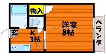 間取図 コーポたちばな