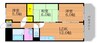 第３北村マンション 3LDKの間取り