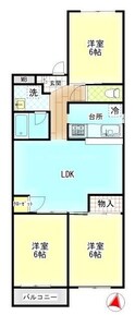 グレーストミタの間取図