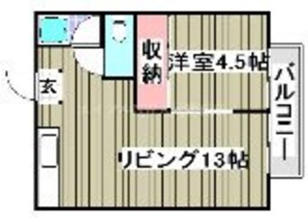 間取図 コーポ天神