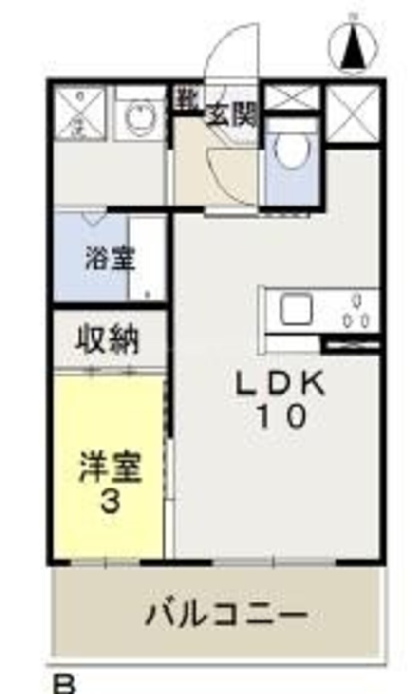 間取図 グリーンベア