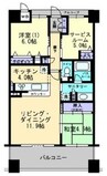 アルファステイツ桃太郎大通り 2LDK+Sの間取り