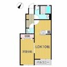 フォレスト備前原　東棟　 1LDKの間取り