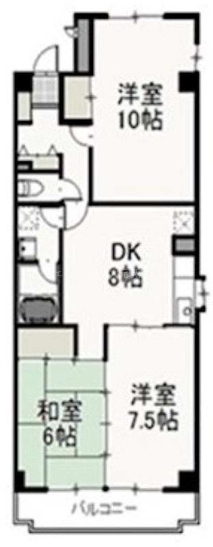 間取図 グレースマンションエルフ