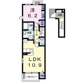 間取図 ビサイド　ミツ