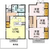 ロング　マレ伊福町　Ａ棟 3LDKの間取り