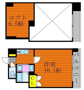 間取図 Grand E'terna岡山Ⅱ